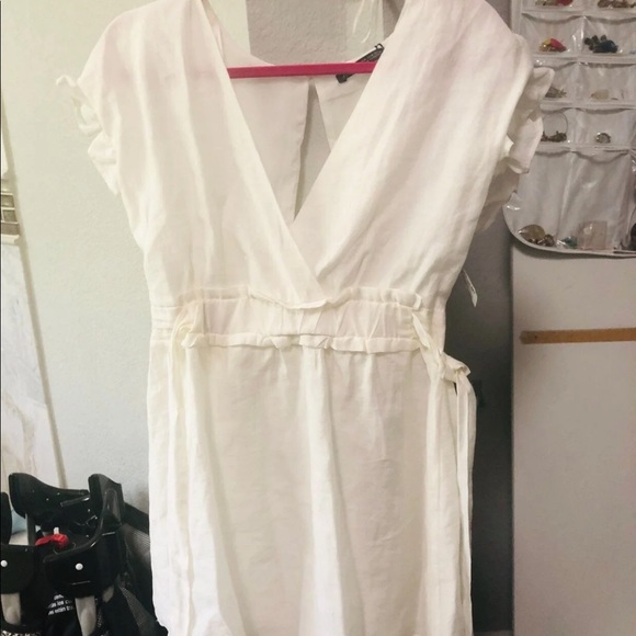 White Boho Dress - Picture 2 of 2